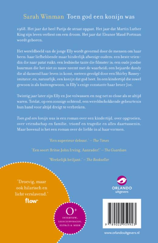 Toen God een konijn was achterkant