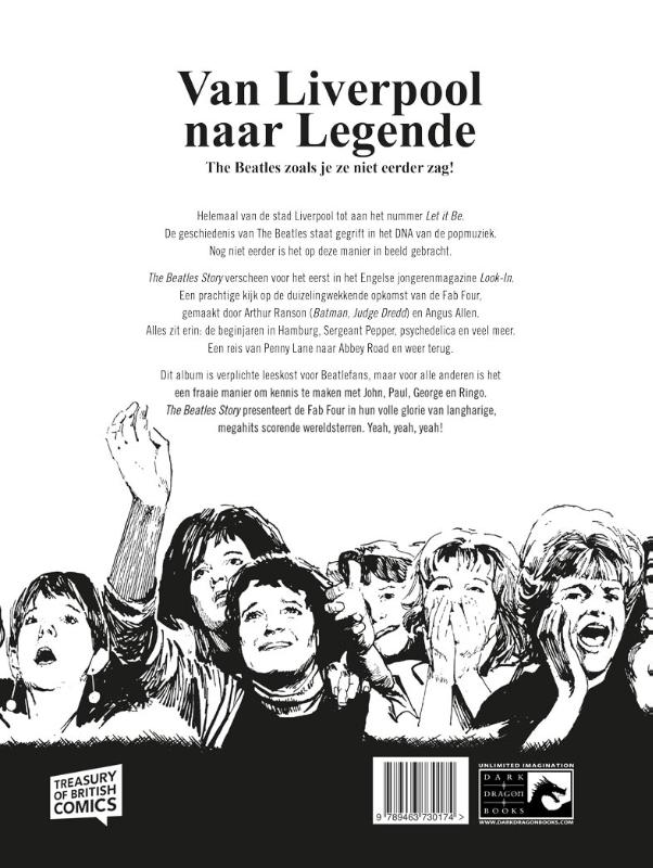 Beatles Story, The. achterkant