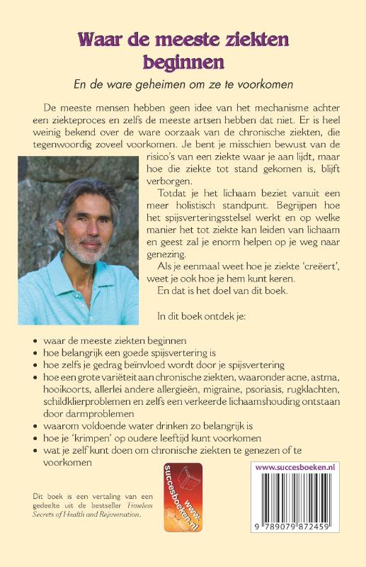 Waar de meeste ziekten beginnen achterkant