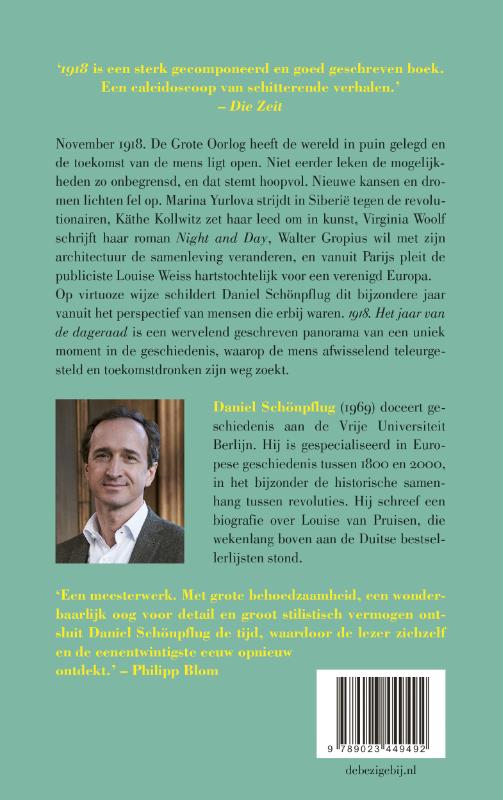 1918 Het jaar van de dageraad achterkant