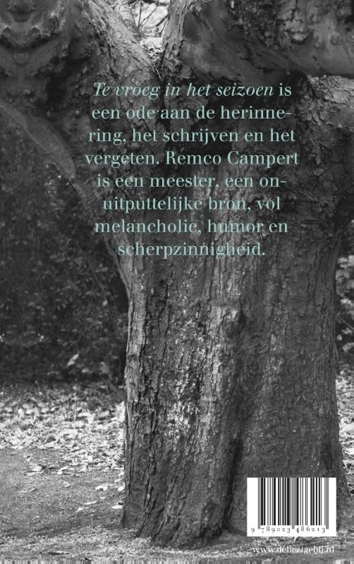 Te vroeg in het seizoen achterkant