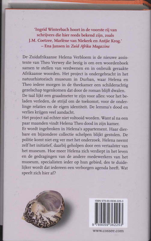 Het boek van toeval en toeverlaat achterkant