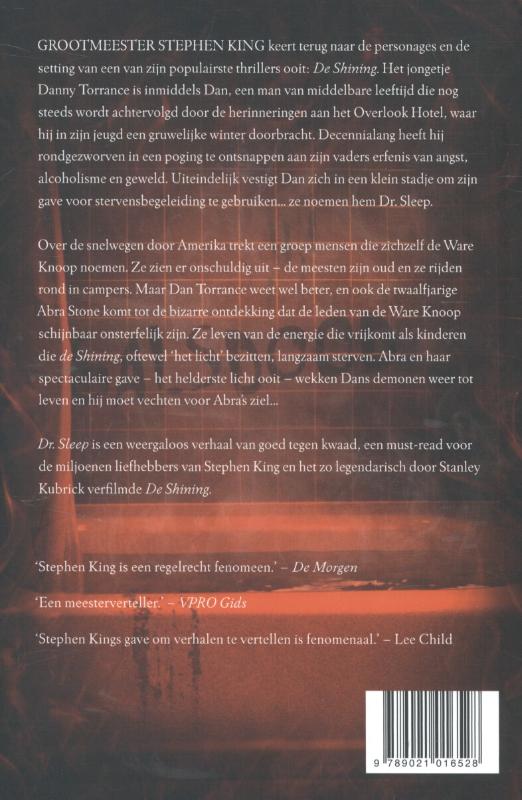 Dr. Sleep achterkant