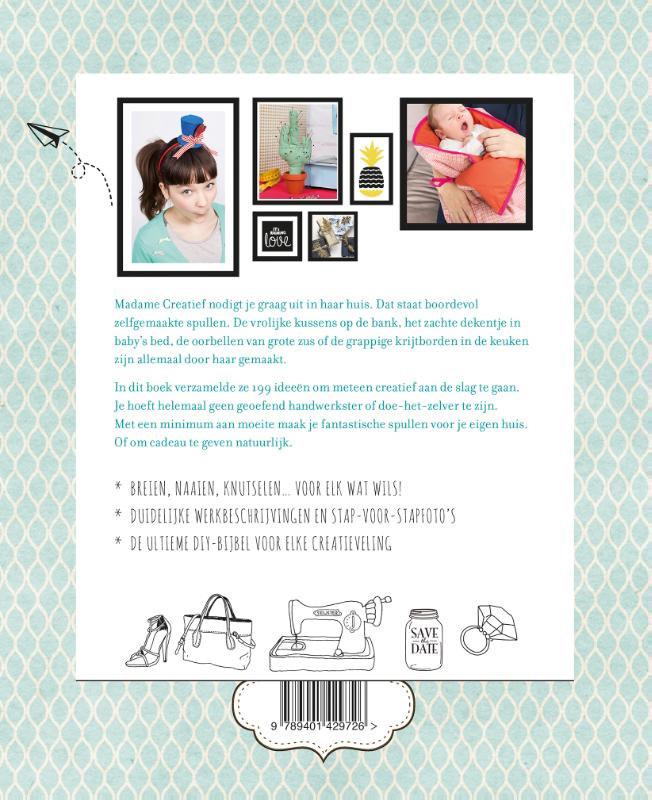 199 DIY's voor jezelf en je huis achterkant