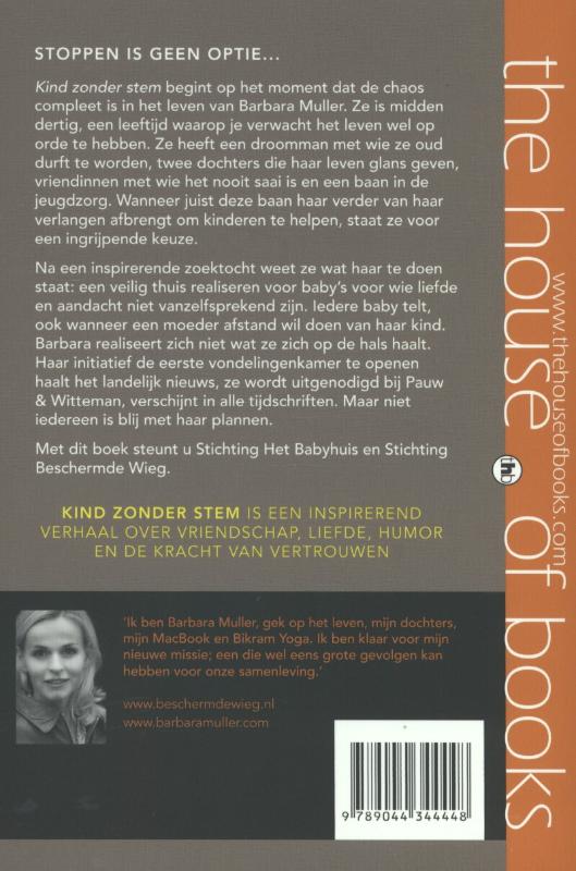 Kind zonder stem achterkant