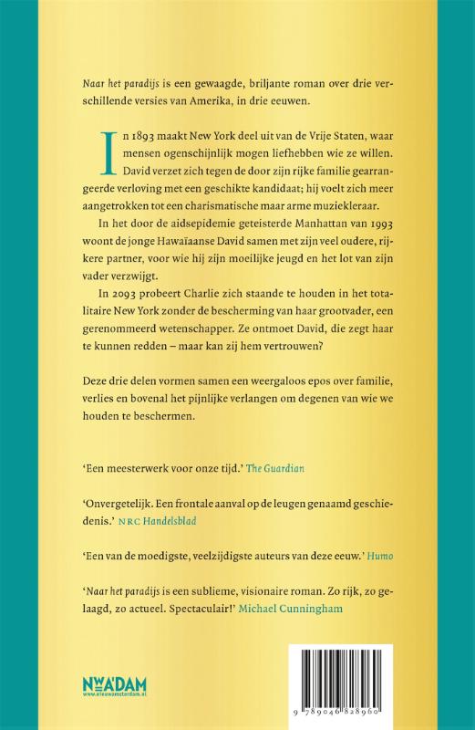 Naar het paradijs achterkant