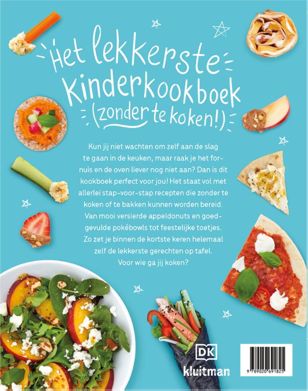 Het lekkerste kinderkookboek (zonder te koken!) achterkant