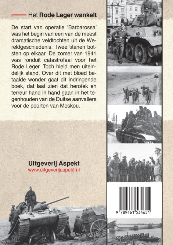 Het Rode Leger wankelt achterkant