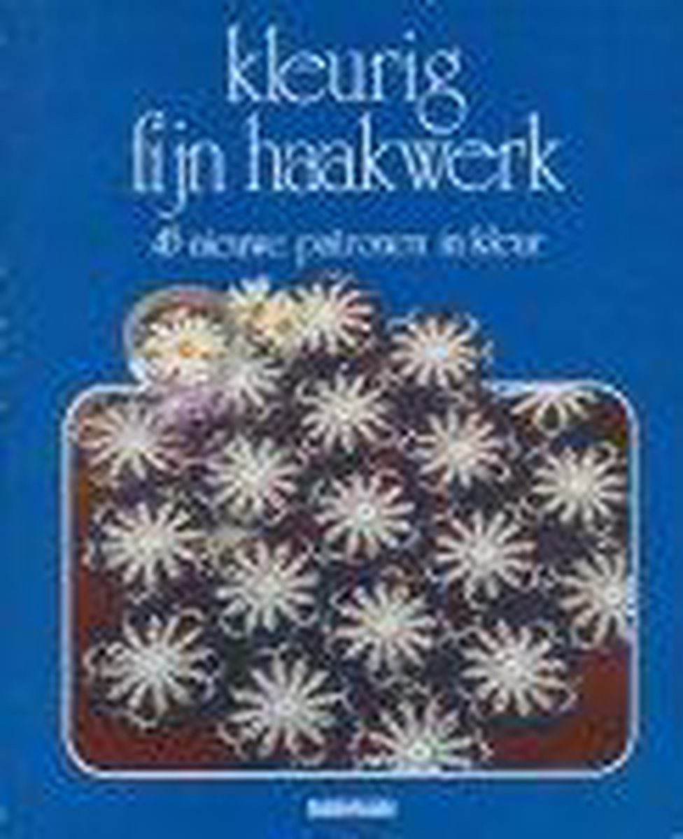 Kleurig fyn haakwerk