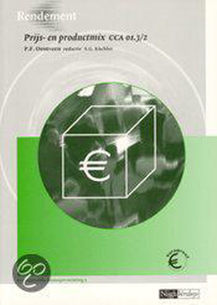 Prijs- en productmix / CCA 01.3 /2 / Rendement