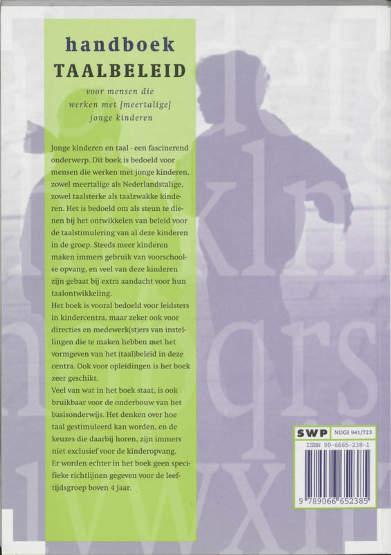 Handboek taalbeleid achterkant