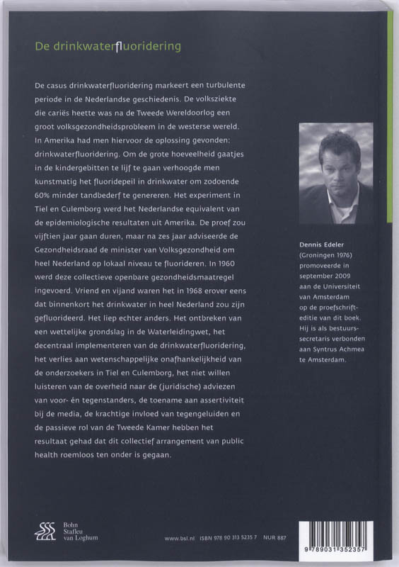 De drinkwaterfluoridering achterkant
