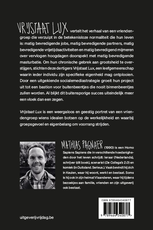 Vrijstaat Lux achterkant