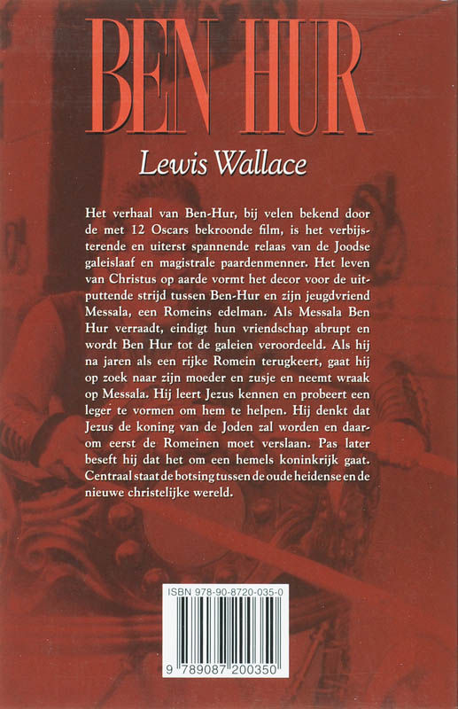 Ben Hur achterkant