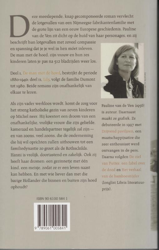 De man met de hoed / De familie Dumont / 1 achterkant