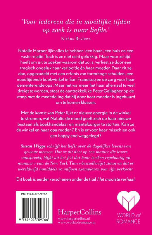 De boekwinkel vol liefde achterkant