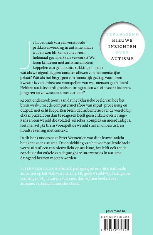 Autisme en het voorspellende brein achterkant