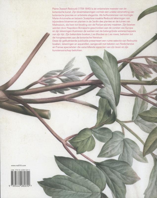 Pierre-Joseph Redoute / Druk 1 achterkant