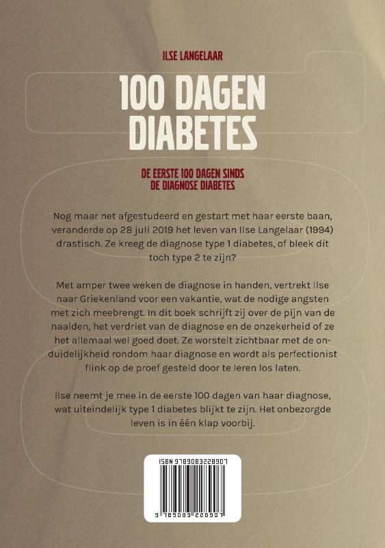 100 dagen 1 -   100 dagen diabetes achterkant