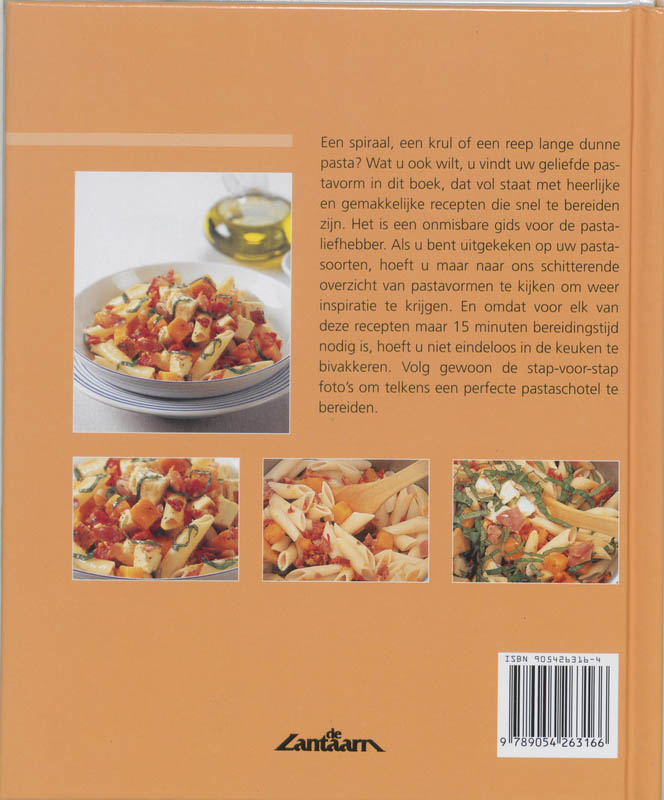 Pasta / Succesvol koken achterkant