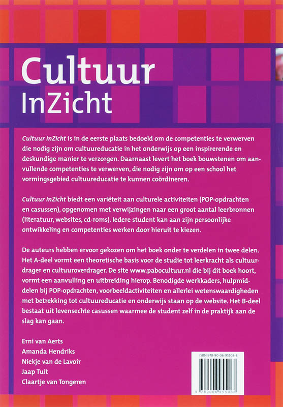 Cultuur InZicht achterkant