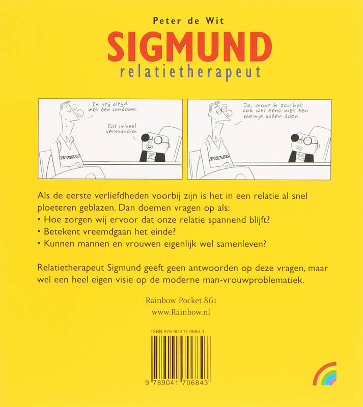 Rainbow pocketboeken 861 -   Sigmund achterkant