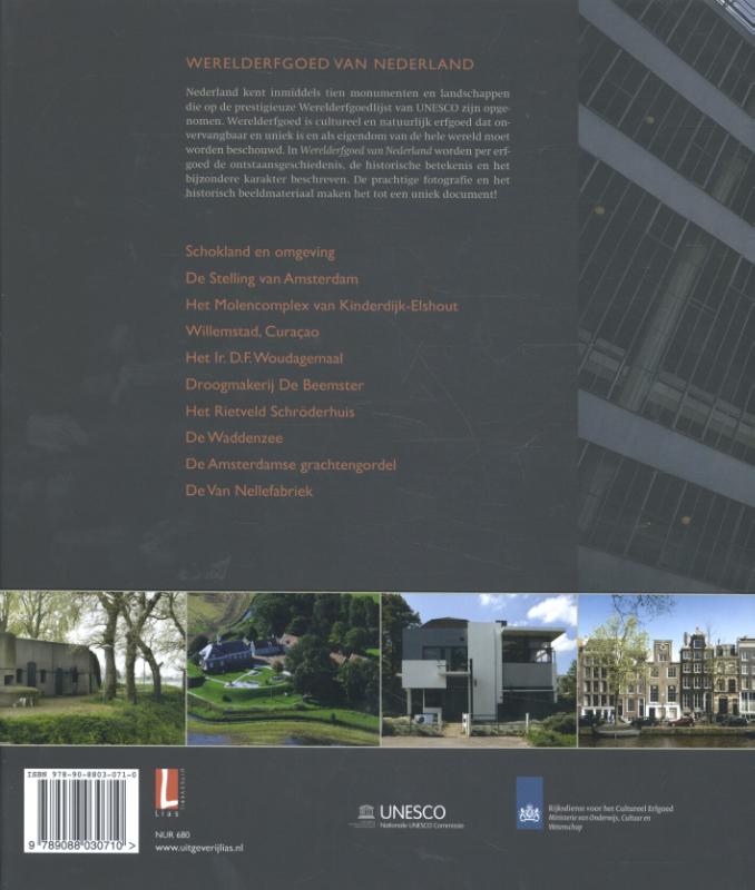Werelderfgoed van Nederland achterkant