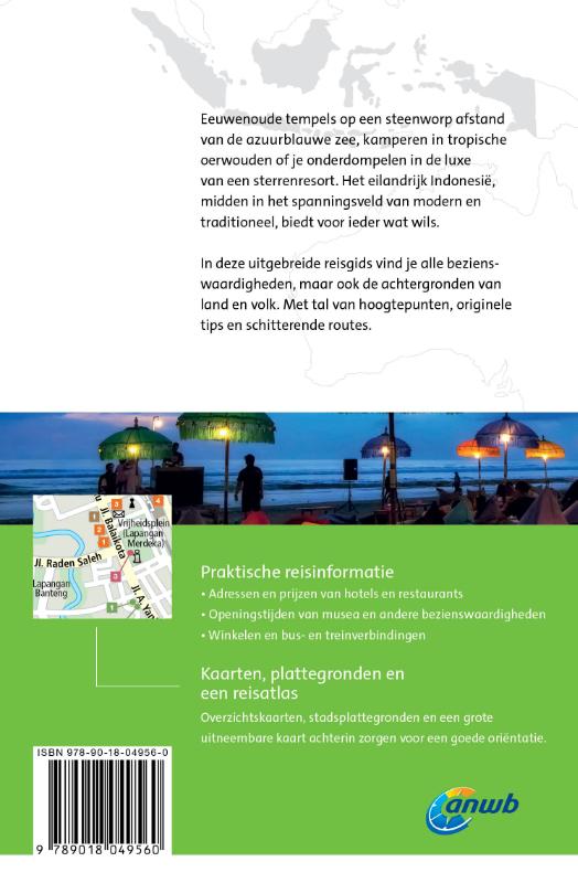 Indonesië / ANWB Wereldreisgids achterkant
