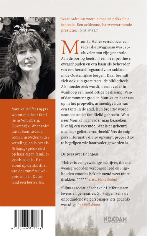 Waar vader was achterkant