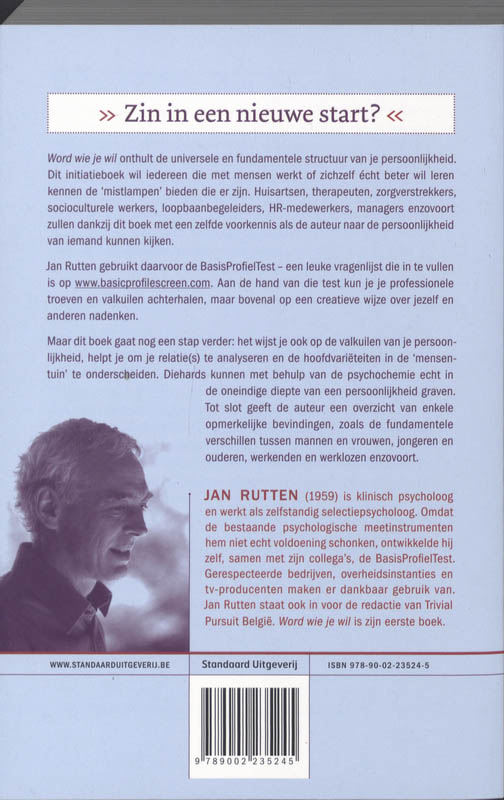 Word wie je wil achterkant