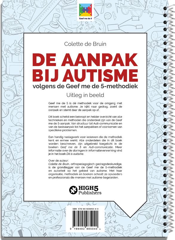 De aanpak bij autisme / Uitleg in Beeld / 2 achterkant
