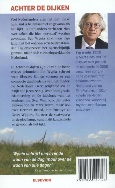 Achter de dijken achterkant