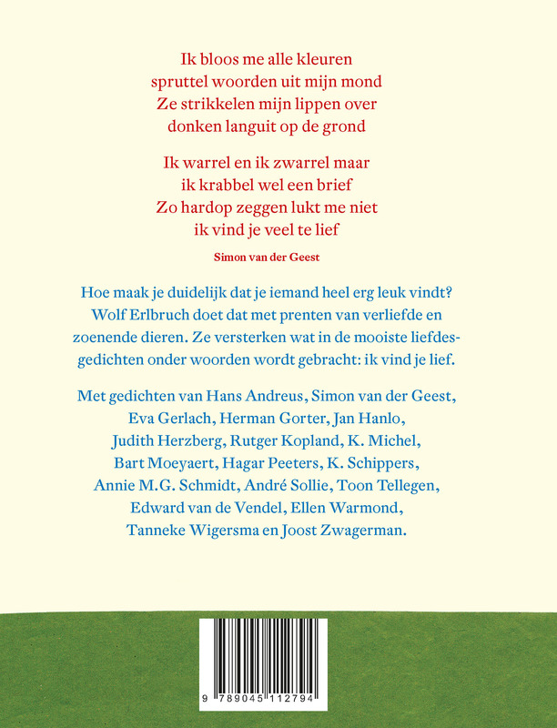 Zoen me tot ik spin achterkant