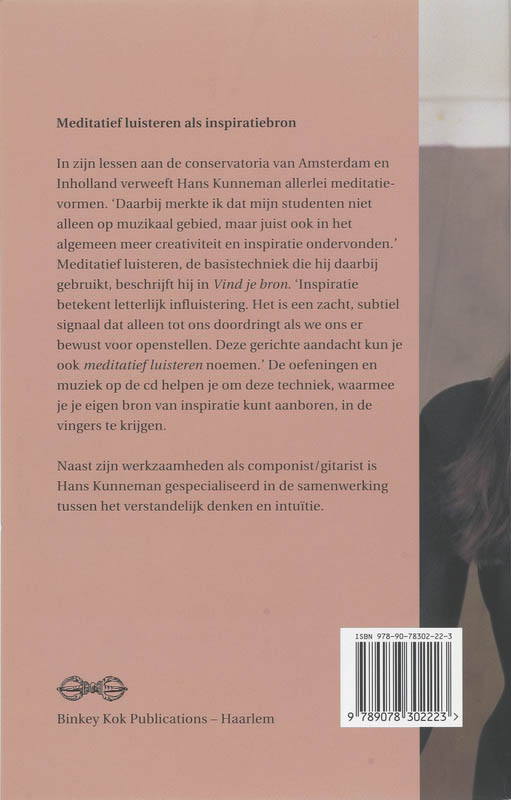 Vind Je Bron + Cd achterkant