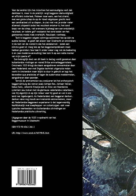 Het grote baggermolenboek, Bucket dredgers achterkant