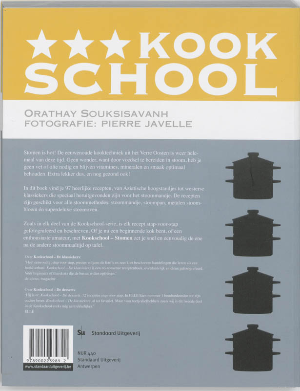 Stomen / *** Kookschool achterkant