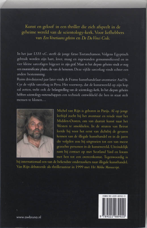 De vijfde sarcofaag achterkant