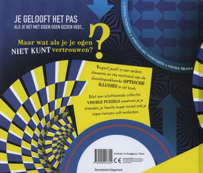 Knettergekke optische illusies achterkant