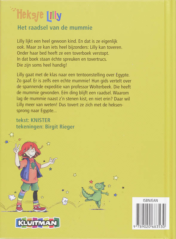 Het raadsel van de mummie / Heksje Lilly achterkant