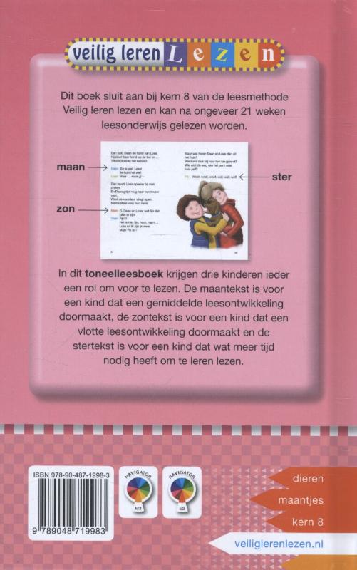 Veilig leren lezen - Waar is Fik? AVI M3 achterkant