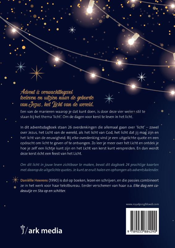 In het licht achterkant