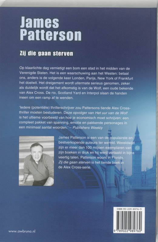 Zij Die Gaan Sterven achterkant