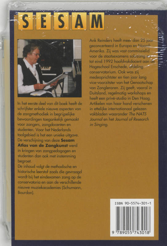 Sesam atlas van de zangkunst + CD achterkant