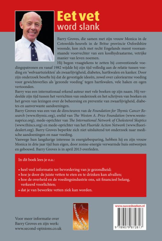 Eet vet word slank achterkant