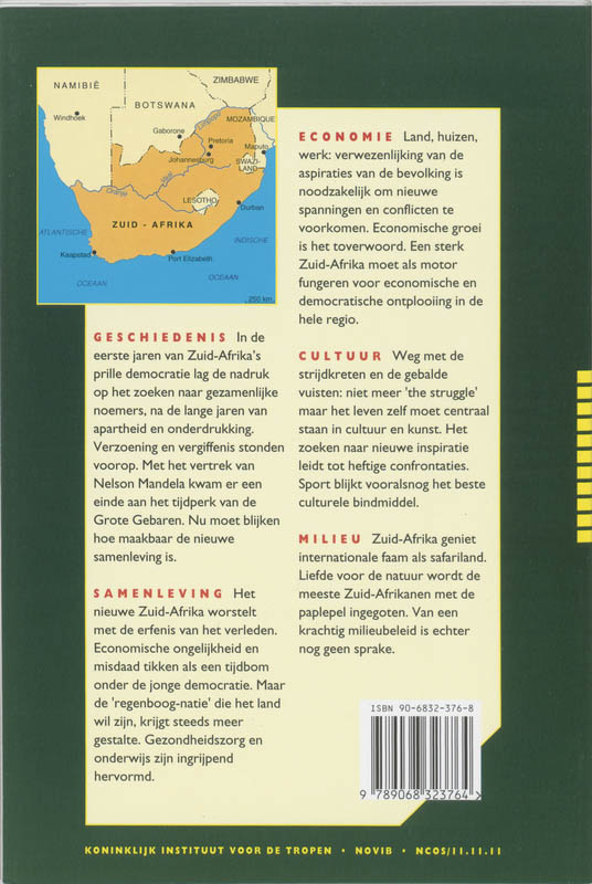 Zuid-Afrika / Landenreeks achterkant