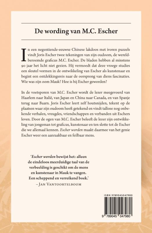 Escher worden achterkant