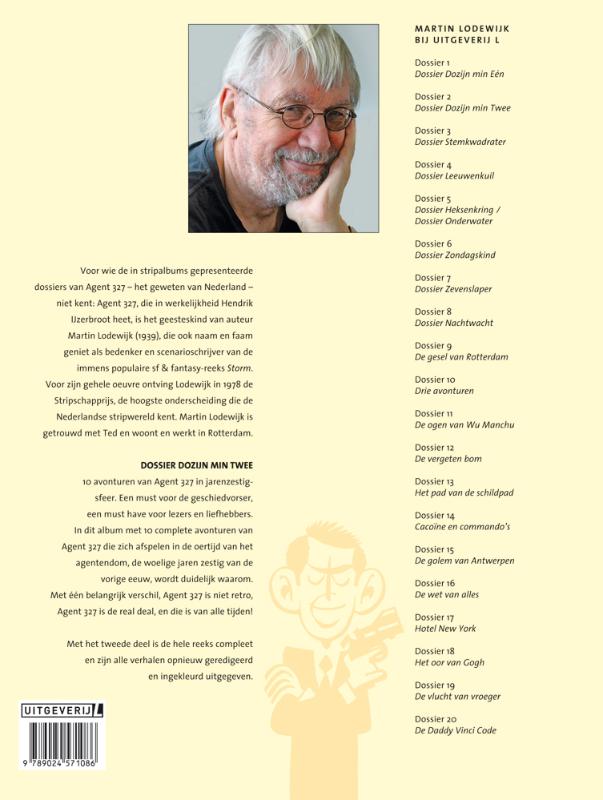 Dozijn min twee / Agent 327 / Dossier 2 achterkant