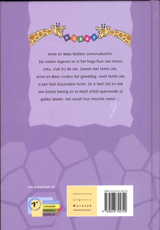 Zomer in Zoutelande / Giraf achterkant