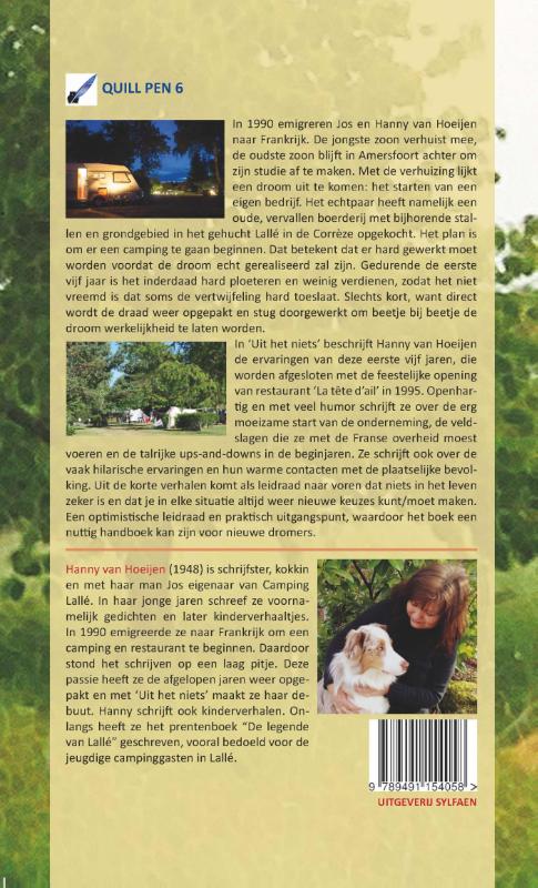 Quill pen 6 -   Uit het niets achterkant