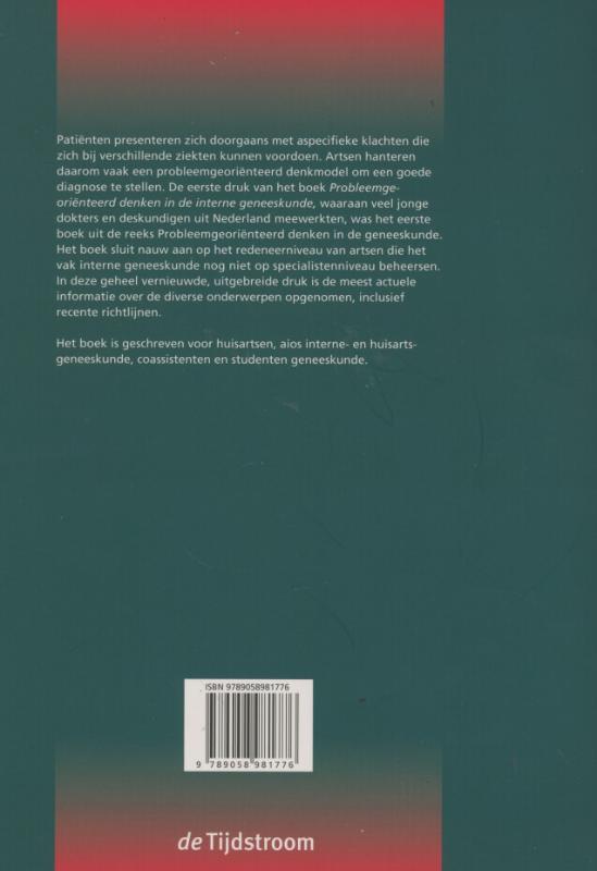 Probleemgeoriënteerd denken in de interne geneeskunde achterkant